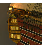 Ship of the Line Sant&iacute;sima TriNi&ntilde;ad 1:84. Wooden Model Ship Kit