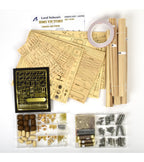 HMS Victory's Cross-Section. 1:72 Wooden Model Ship Kit