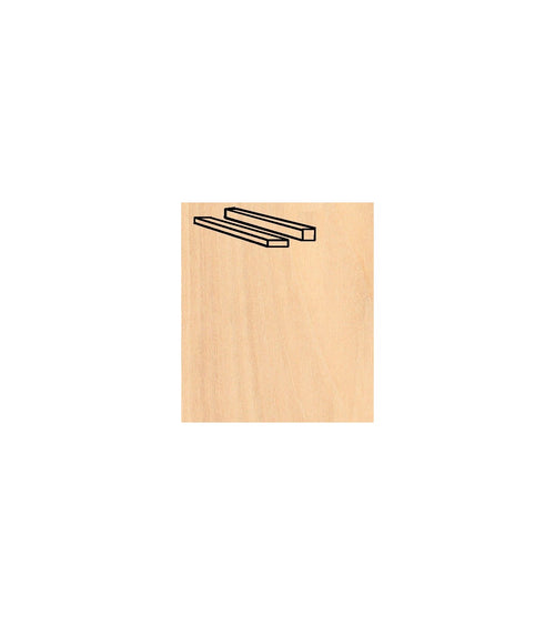Birch Strips Pack 1 x 2 x 914 mm (25 Pcs.)